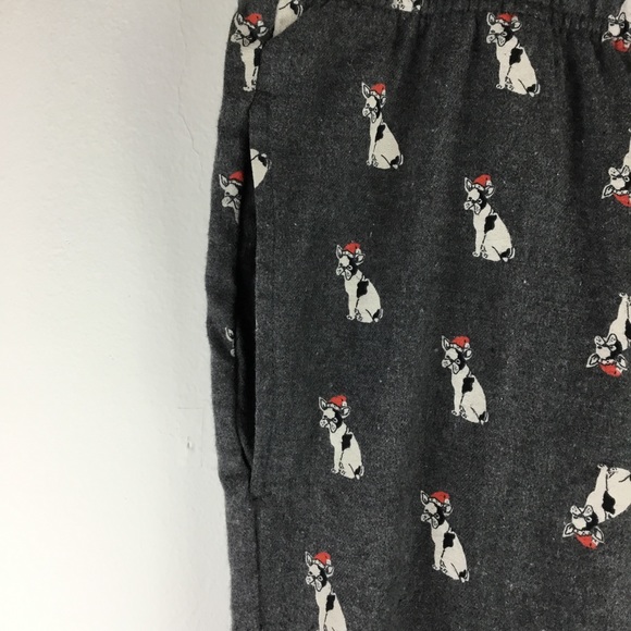 french bulldog pj pants